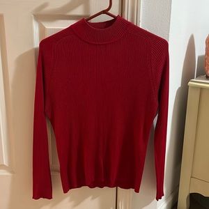 Ribbed Turtleneck Sweater